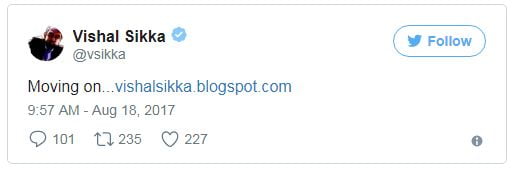 इन्फोसिस – सीईओ व एमडी विशाल सिक्का ने दिया इस्तीफा… 1 Hello Uttarakhand News »