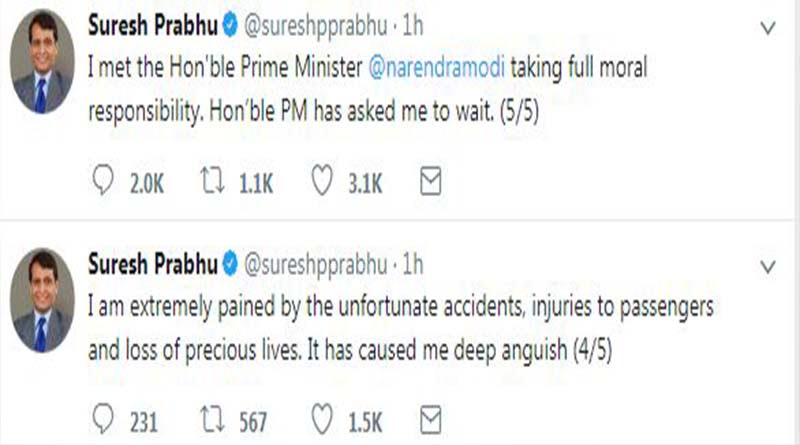 बेपटरी हो रही प्रभु की ट्रेन, हादसों की ली नैतिक जिम्मेदारी… 3 Hello Uttarakhand News »