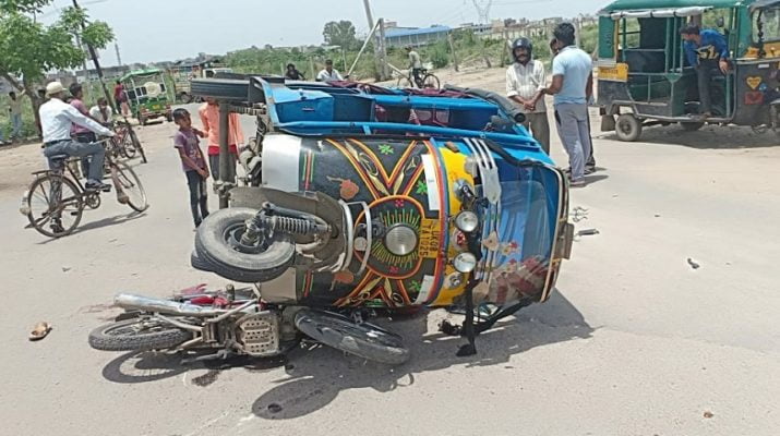 हरिद्वार में बाईक और अॉटो की भिडंत, एक युवती की मौत 1 Hello Uttarakhand News »