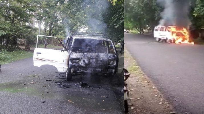 स्कूल वैन में अचानक लगी आग, वैन में सवार थे स्कूली बच्चे.. 1 स्कूल वैन में अचानक लगी आग, वैन में सवार थे स्कूली बच्चे.. 1 Hello Uttarakhand News »