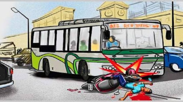 बस को ओवरटेक कर रही बाइक दुर्घटनाग्रस्त, युवक की मौत, युवती की हालात गंभीर 1 Hello Uttarakhand News »