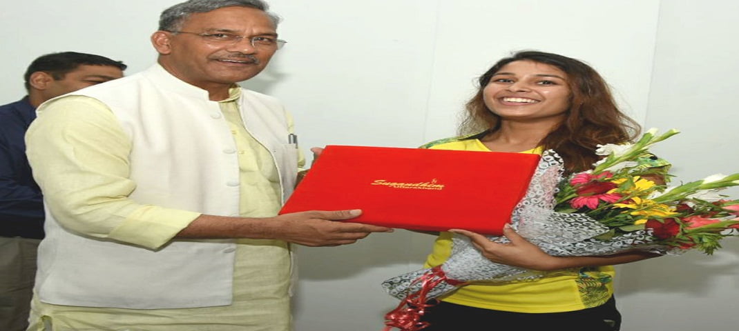 इंटरनेशनल बैडमिंटन चैम्पियन कुहू गर्ग ने सीएम से की मुलाकात 2 Hello Uttarakhand News »