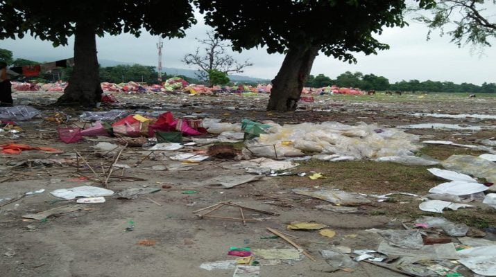 गंदगी छोड भागे कांवड बाजार के ठेकेदार ,नगर निगम की बढ़ी परेशानी 1 गंदगी छोड भागे कांवड बाजार के ठेकेदार ,नगर निगम की बढ़ी परेशानी 1 Hello Uttarakhand News »