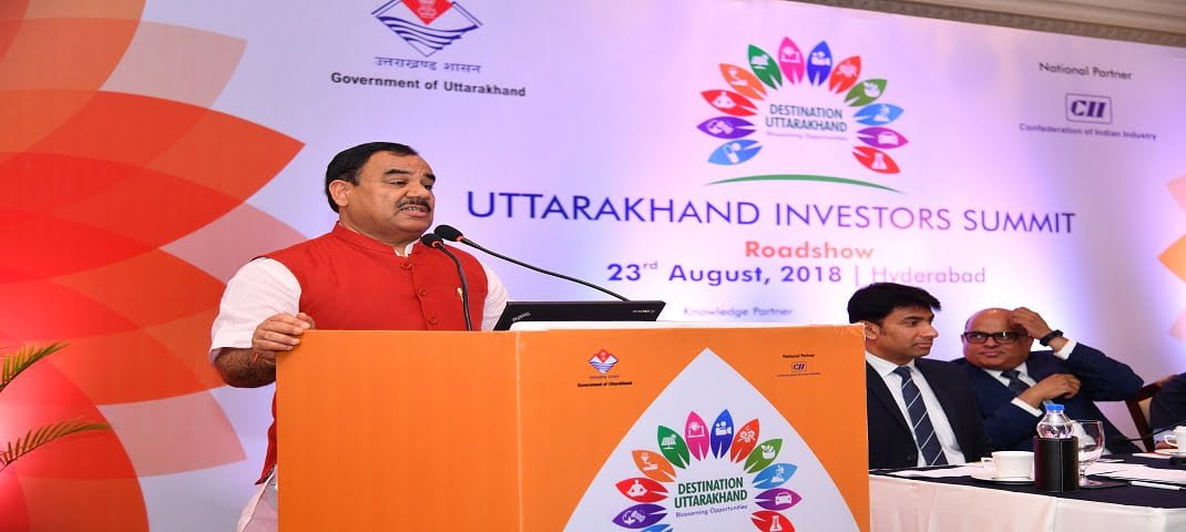 अक्टूबर में आयोजित होने वाले ‘डेस्टिनेशन उत्तराखण्ड: इन्वेस्टर्स समिट’ को लेकर तेलंगाना में रोड शो 2 Hello Uttarakhand News »