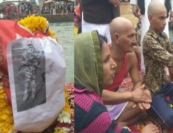 शहीद हेमराज का हरिद्वार में अस्थि विसर्जन, परिवार बोला दें मुंहतोड़ जवाब 4 Hello Uttarakhand News »