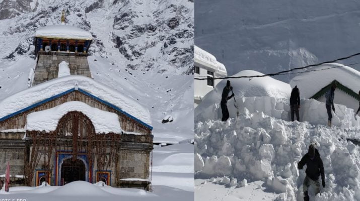 बर्फ की समाधी में बाबा केदार, माइनेस 17 डिग्री से नीचे पहुँचा पारा 1 Hello Uttarakhand News »