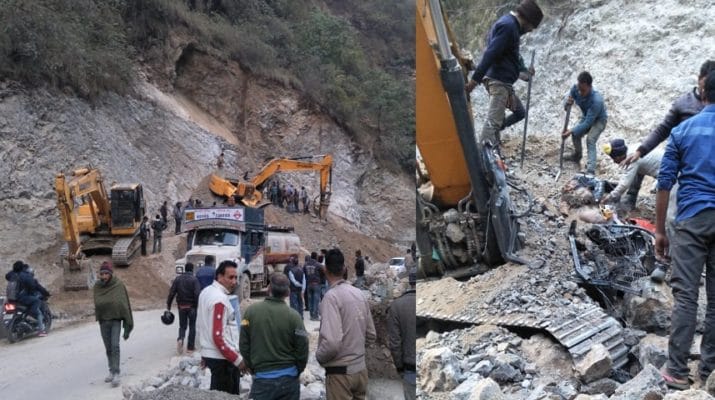 ऑल वेदर रोड निर्माण के दौरान मलबे में दबने से दो मजदूरों की मौत 1 Hello Uttarakhand News »