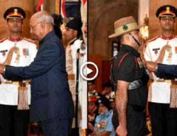 गढ़वाल राइफल्‍स के मेजर आदित्‍य शौर्य चक्र से सम्‍मानित, चार आतंकियों को किया था ढेर 2 Hello Uttarakhand News »