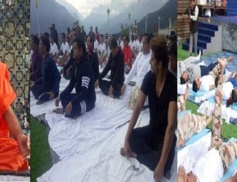 औली में बरात निकलने से पहले बाबा रामदेव ने मेहमानों को कराया योग 8 Hello Uttarakhand News »