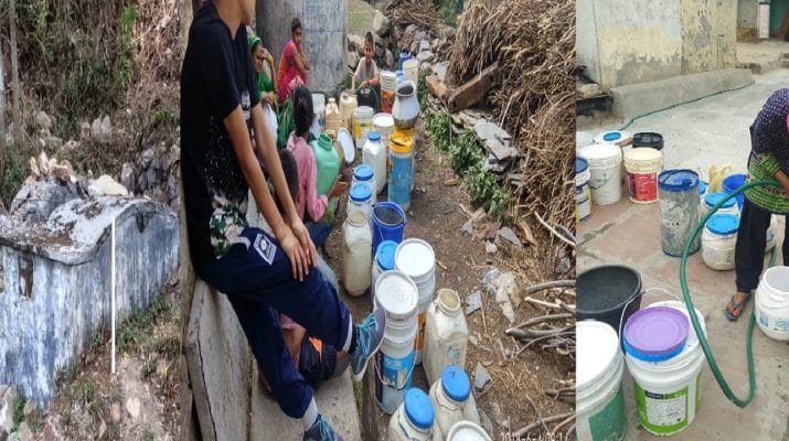 पानी की समस्या से ग्रामीण परेशान, पेयजल योजना बनाने की मांग 1 Hello Uttarakhand News »