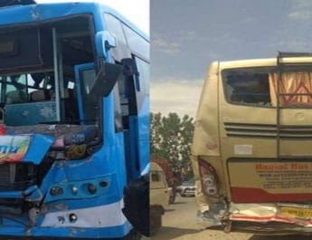 जम्मू-कश्मीरः अमरनाथ श्रद्धालुओं से भरी दो बसें आपस में टकराई, 20 घायल 2 Hello Uttarakhand News »