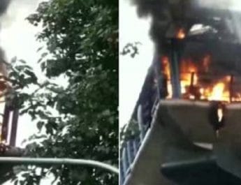 कॉटन ग्रीन रेलवे स्टेशन पर लगी भीषण आग, दमकल विभाग की गाड़ियां मौके पर 3 Hello Uttarakhand News »