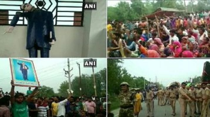 उत्तर प्रदेश: सहारनपुर आंबेडकर की प्रतिमा तोड़ने पर हुआ जमकर हंगामा 1 Hello Uttarakhand News »