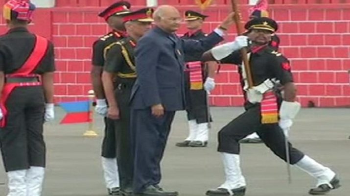 VIDEO: आर्मी एयर डिफेंस दल ‘प्रेसिडेंट्स कलर्स’ से सम्मानित, राष्ट्रपति रामनाथ कोविंद ने किया प्रदान 1 Hello Uttarakhand News »