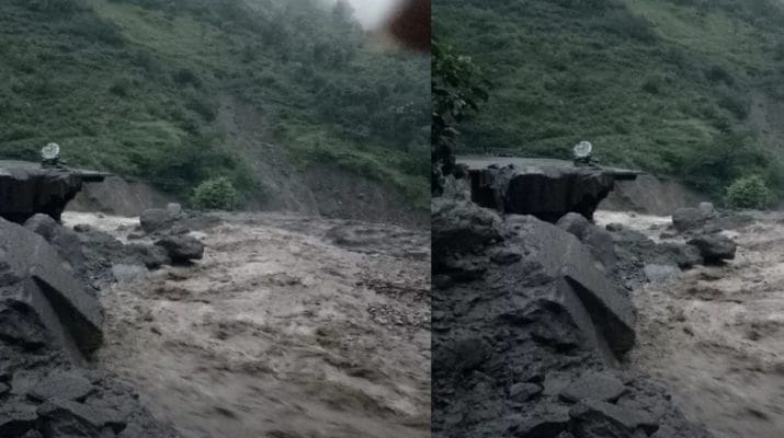 चमोली में फिर फटा बादल, कई नालियां और कृषि भूमि बही; कई घरों पर मंडराया खतरा, सहमे लोग 1 Hello Uttarakhand News »