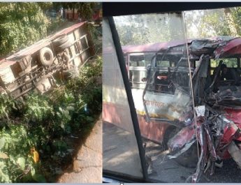 देहरादून-सहारनपुर के बीच हुआ सड़क हादसा, खाई में जाकर गिरी बस,कई घायल 5 Hello Uttarakhand News »