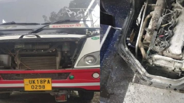 उत्तराखंड रोडवेज बस में लगी आग, टला बड़ा हादसा 1 Hello Uttarakhand News »