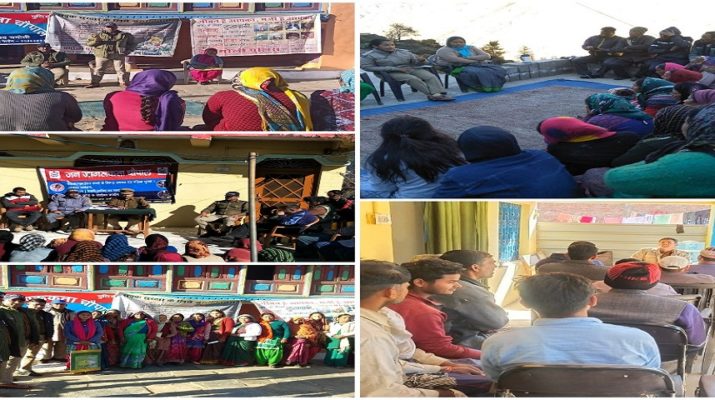 पुलिस विभाग ने गांव-गांव में चौपाल लगाकर लोगों को किया जागरूक 1 पुलिस विभाग ने गांव-गांव में चौपाल लगाकर लोगों को किया जागरूक 1 Hello Uttarakhand News »