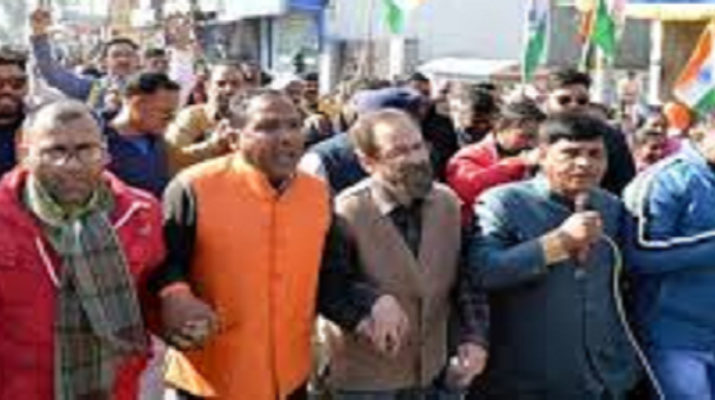 विकासनगर: CAA के समर्थन में भाजपा ने निकाली रैली 1 Hello Uttarakhand News »