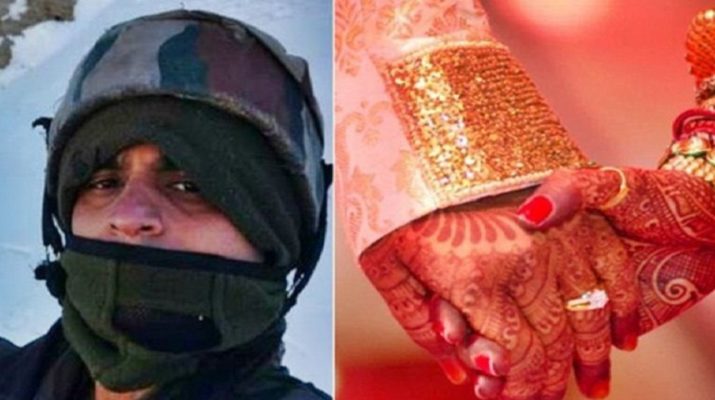 अपनी शादी में नहीं पहुंच सका "फौजी दूल्हा", सेना ने कहा- जिंदगी इंतजार करेगी.. लोगों ने किया जज्बे के सलाम 1 अपनी शादी में नहीं पहुंच सका "फौजी दूल्हा", सेना ने कहा- जिंदगी इंतजार करेगी.. लोगों ने किया जज्बे के सलाम 1 Hello Uttarakhand News »