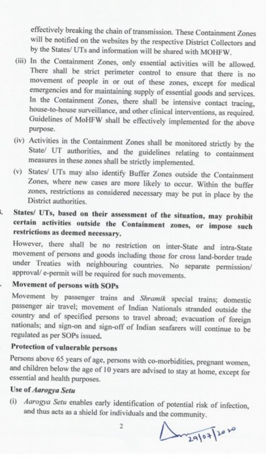 Unlock 3.0 गाइडलाइन्स हुई जारी, जानिए अनलॉक 3 में कहां-कहां मिलेगी छूट 3 Unlock 3.0 गाइडलाइन्स हुई जारी, जानिए अनलॉक 3 में कहां-कहां मिलेगी छूट 3 Hello Uttarakhand News »