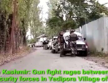 Video: Jammu & Kashmir: Gun fight rages between militants and security forces in Yedipora Village of Pattan 2 Hello Uttarakhand News »