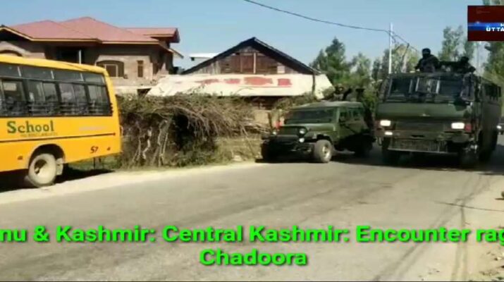 Jammu & Kashmir: Central Kashmir: 01 Militant caught alive during firefight in Chadoora: IGP 1 Hello Uttarakhand News »
