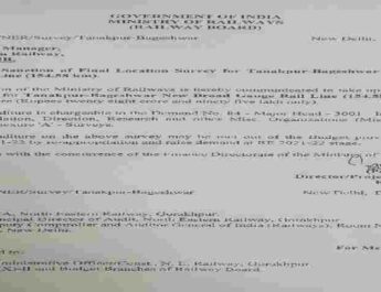 Uttarakhand: टनकपुर-बागेश्वर नई ब्राडगेज रेल लाईन के फाईनल लोकेशन सर्वे को मिली मंजूरी, सीएम पुष्कर सिंह धामी ने प्रधानमंत्री और रेल मंत्री का जताया आभार 3 Hello Uttarakhand News »