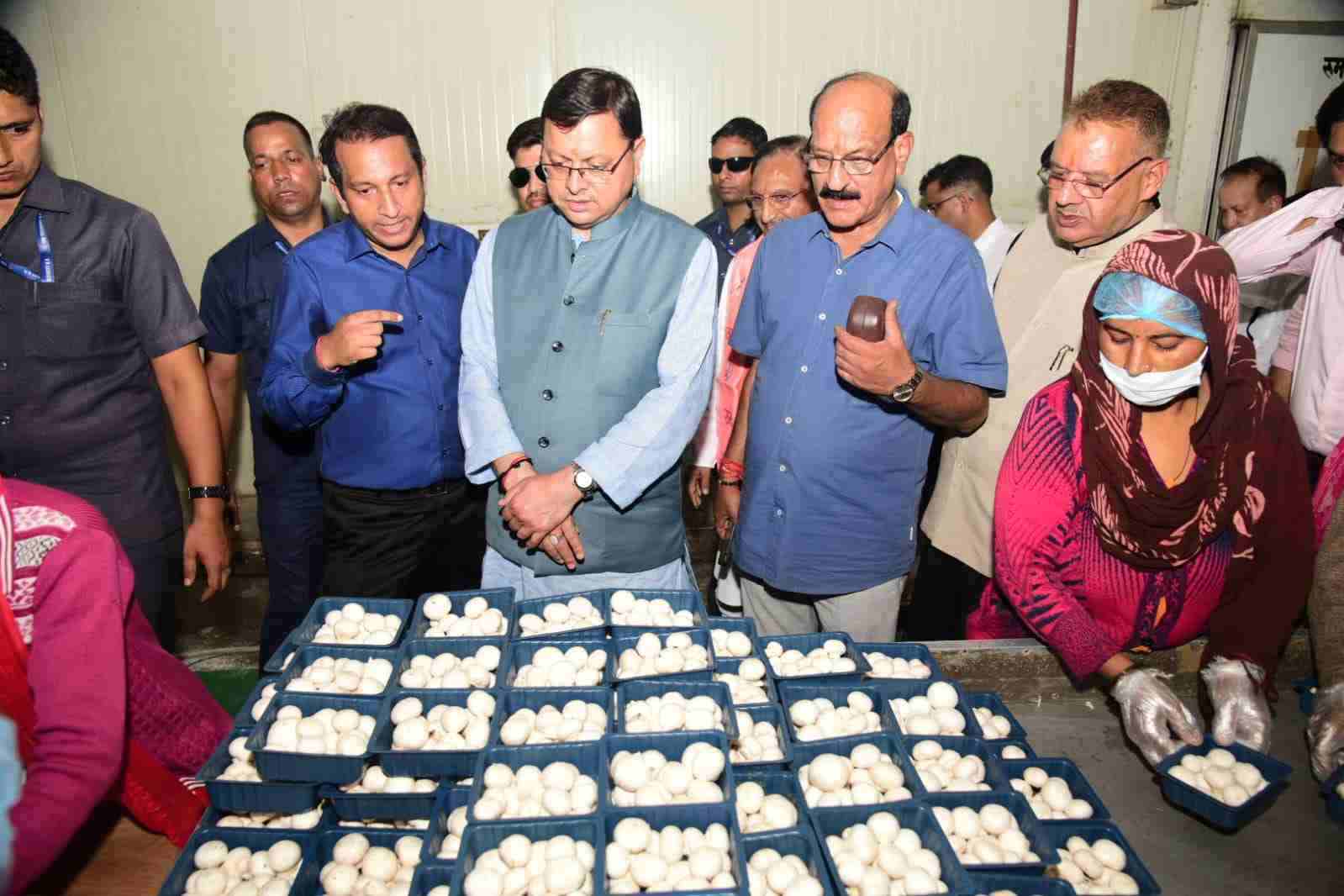 Uttarakhand: मुख्यमंत्री पुष्कर सिंह धामी ने बुग्गावाला, हरिद्वार में एम.बी. फूड्स द्वारा स्थापित फूड प्रोसेसिंग एवं पैकेजिंग प्लांट का किया शुभारम्भ, कहा आने वाले समय में हम मुख्यमंत्री मशरूम विकास योजना को भी करेंगे लागू 2 Hello Uttarakhand News »