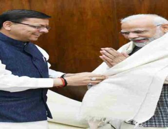 New Delhi: मुख्यमंत्री पुष्कर सिंह धामी ने संसद भवन, नई दिल्ली में प्रधानमंत्री नरेन्द्र मोदी से की शिष्टाचार भेंट, मुख्यमंत्री ने सशक्त उत्तराखण्ड@25 के क्रम में राज्य सरकार के रोडमैप को किया प्रधानमंत्री के साथ साझा 4 Hello Uttarakhand News »