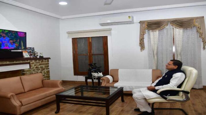 मुख्यमंत्री पुष्कर सिंह धामी ने नरेंद्र मोदी स्टेडियम, अहमदाबाद में भारतीय क्रिकेट टीम द्वारा अपने उत्कृष्ट खेल प्रदर्शन से क्रिकेट विश्व कप के लीग मैच में पाकिस्तान के विरूद्ध शानदान एतिहासिक विजय पर सभी खिलाड़ियों एवं समस्त खेल प्रेमियों को हार्दिक बधाई व शुभकामनाएं 1 Hello Uttarakhand News »
