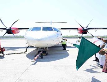 Inauguration of a new Dehradun Pithoragarh Flight