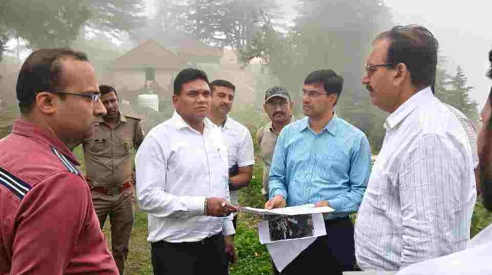 Mussoorie Ropeway Inspection: मसूरी रोपवे परियोजना को मिली रफ्तार, लाइब्रेरी चौक से लाल टिब्बा तक प्रस्तावित स्टेशनों का निरीक्षण 1 Mussoorie Ropeway Inspection