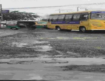 ITBP Road in Poor Condition